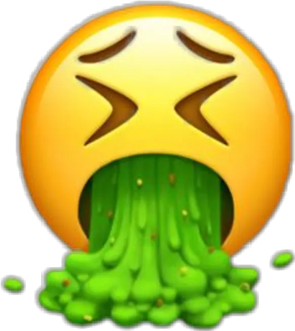 Barf Vomit Puke Sick Emojisick Emoji Emoji Vomito Png Sick Emoji Png