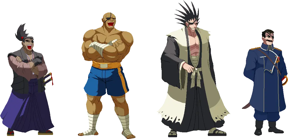 Kingbradley Hashtag Samurai Shodown Jubei Sprite Png Roy Mustang Icon