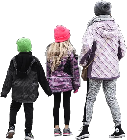 Three Winter Kids Immediate Entourage Kids Winter Png Children Png