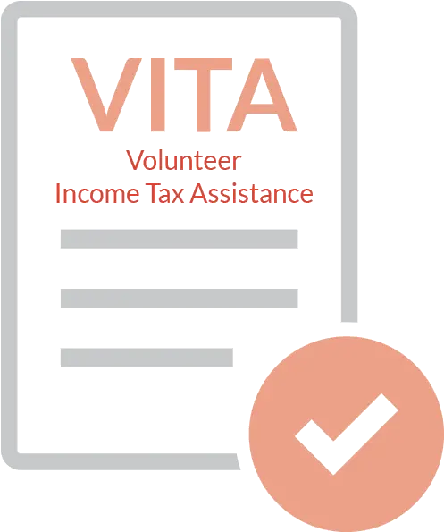 Free Tax Preparation With Vita Vertical Png Tax Free Icon