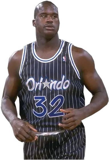 Shaquille Oneal 1994 Shaquille O Neal On 2k 20 Png Orlando Magic Png