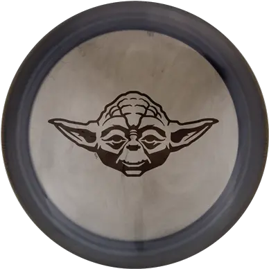 Yoda Z Force Hot Stamp Golf Disc Star Wars Royal Mail Postmark Png Yoda Png