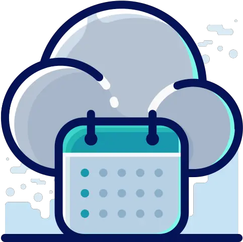 Calendar Cloud Appointment Date Free Icon Of Business Hard Png Calendar Line Icon