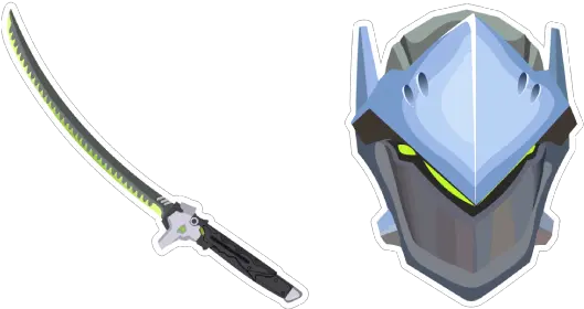 Overwatch 2 Genji Ryu Ichimonji Katana Overwatch Ryu Ichimonji Png Overwatch Genji Png