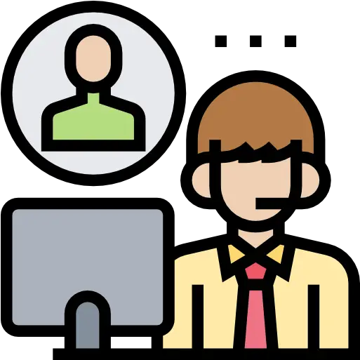 Call Center Free People Icons Png Contact Centre Icon