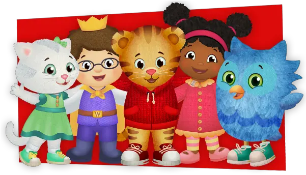 Daniel The Tiger Friends Daniel The Tiger And Friends Png Daniel Tiger Png