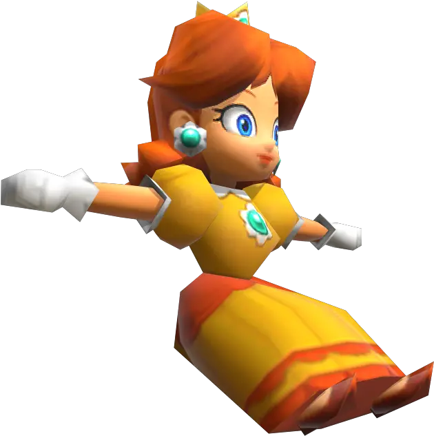 3ds Mario Kart 7 Daisy The Models Resource Mario Kart 7 Daisy Png Princess Daisy Icon