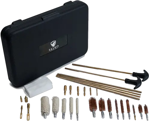 Universal Gun Cleaning Kit Falko Hand Guns Rifles And Shotguns Gun Png Hand With Gun Transparent