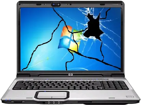 Download Free Png Broken Laptop Screen Lap Hp Pavilion Dv9000 Laptop Screen Png