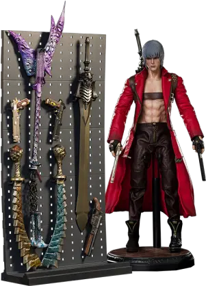 Dante Luxury Edition Sixth Scale Collectible Figure By Asmus Toys Dante Dmc 1 6 Png Devil May Cry Icon