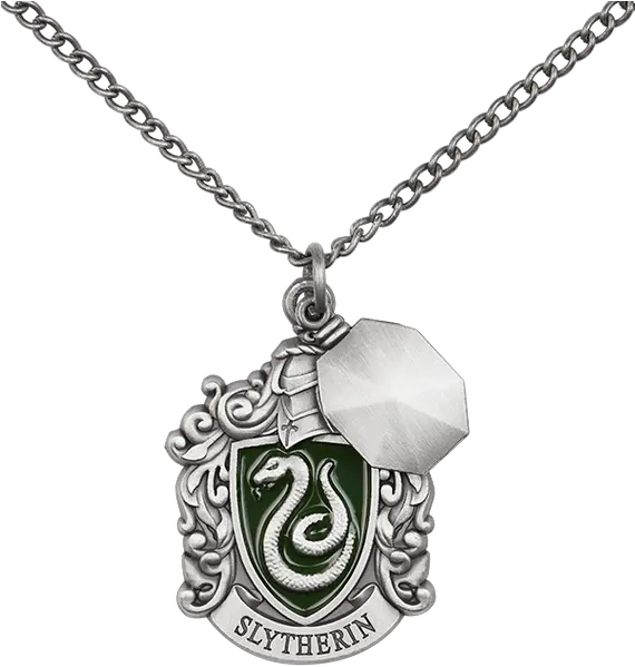 Slytherin House Crest Necklace Hello Kitty Necklace Transparent Png Harry Potter Wand Icon