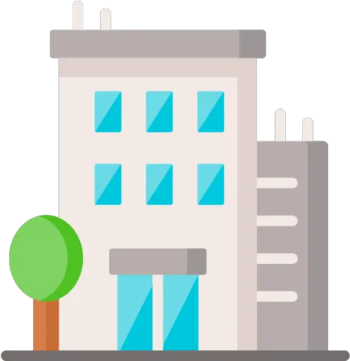 Office Free Buildings Icons Vertical Png Office Building Icon