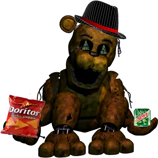 Five Nights Five Nights At 2 Golden Freddy Png Freddy Fazbear Png