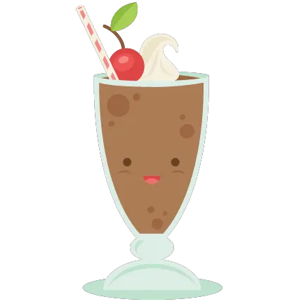 Happy Chocolate Shake Svg Scrapbook Cut File Cute Clipart Chocolate Milkshake Clipart Gif Png Shake Png