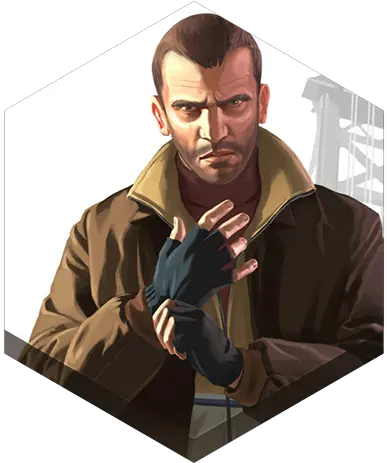 Gta Iv Icon Hex Game Icons Softiconscom Grand Theft Auto Iv Niko Bellic Png Gta 5 Icon List