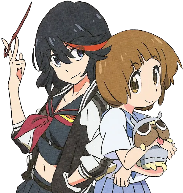 Download Transparent Ryumako Kill La Kill Mako And Ryuko Png Kill La Kill Png