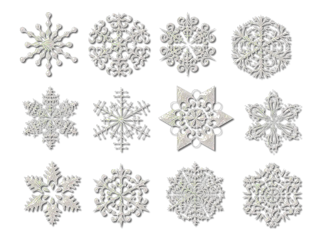 Elegant Snowflake Png