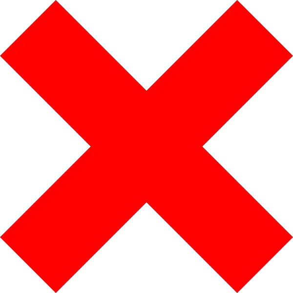 X Out Png