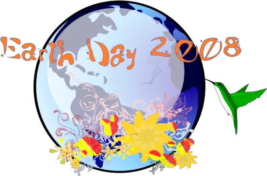 Download Melian Earth Day Earth Day 2008 Logo Png Image Bird Clip Art Earth Day Logo