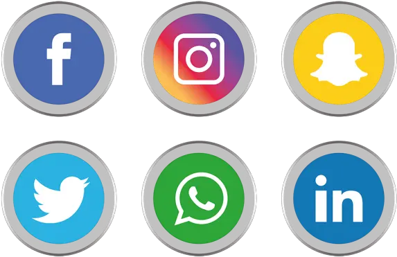 Library Of Social Media Icons 2018 Social Media Icons Png Social Media Icons Transparent Background