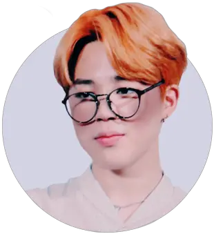 Jimin Bts Jimin Cute Orange Hair Png Jimin Png