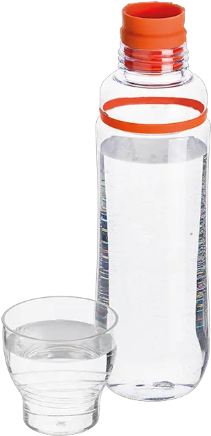 750ml Water Bottle With Cup Bw7288 Water Bottle Png Cup Of Water Png