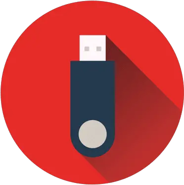 Pendrive Circle Icon Icono De Pen Drive Png Powerpoint 2010 Icon