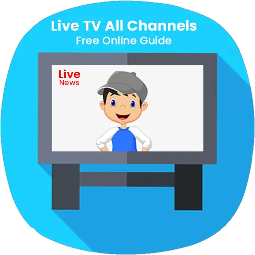 Live Tv All Channels Free Online Guide Smart Device Png Live Tv Icon