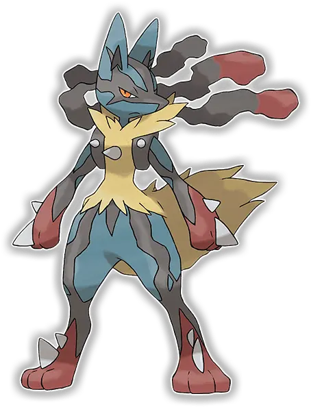 Mega Lucario Mega Pokemon Png Lucario Transparent