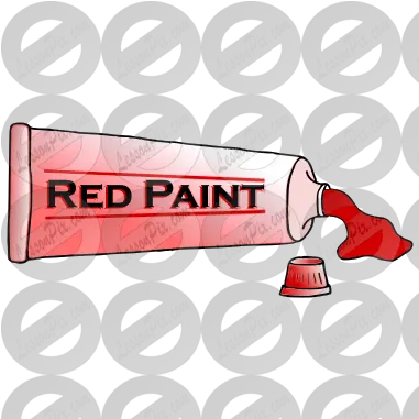 Red Paint Picture For Classroom Therapy Use Great Red Png Red Paint Png