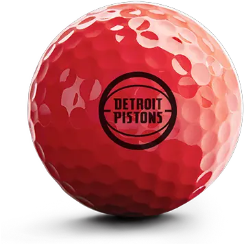 Vice Pro Neon Red Nbadet Golf Ball Png Detroit Pistons Logo Png