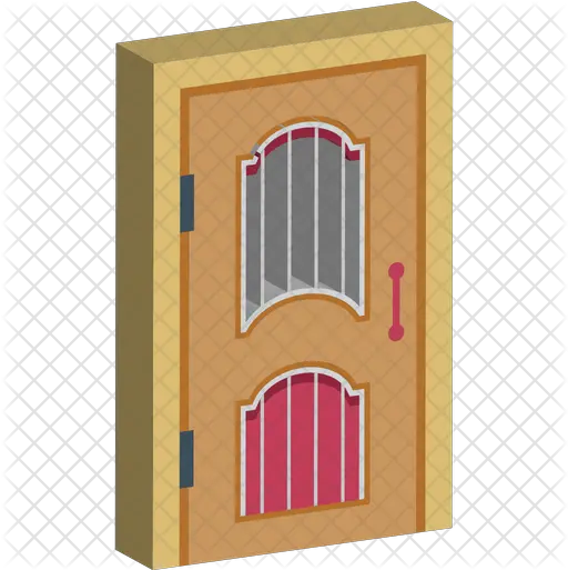 Open Door Icon Of Isometric Style Vertical Png Open Door Png