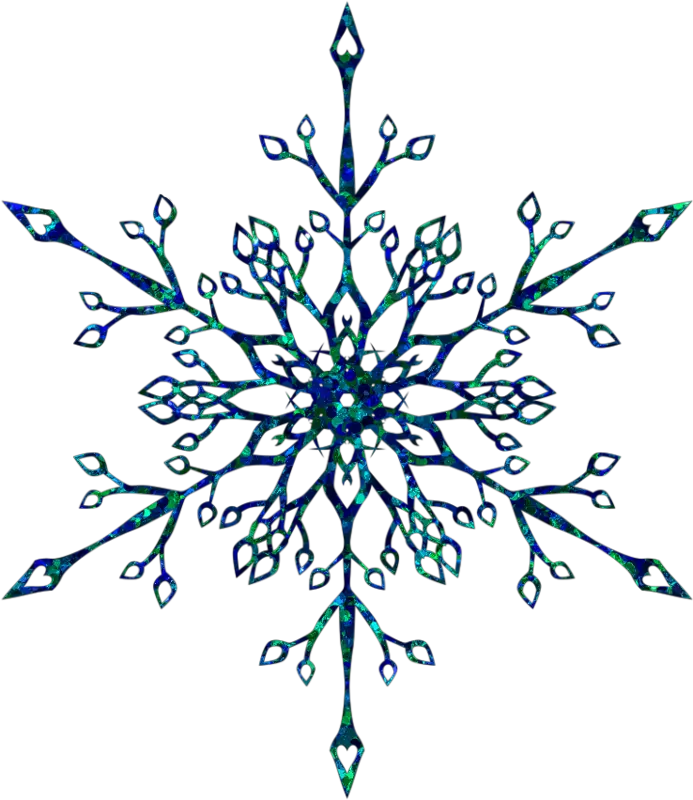 Angled Snowflake Png