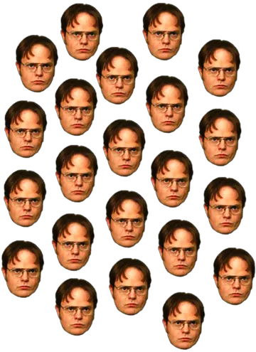 Dwight Schrute Yoga Mat Office Us Phone Case Png Dwight Schrute Transparent