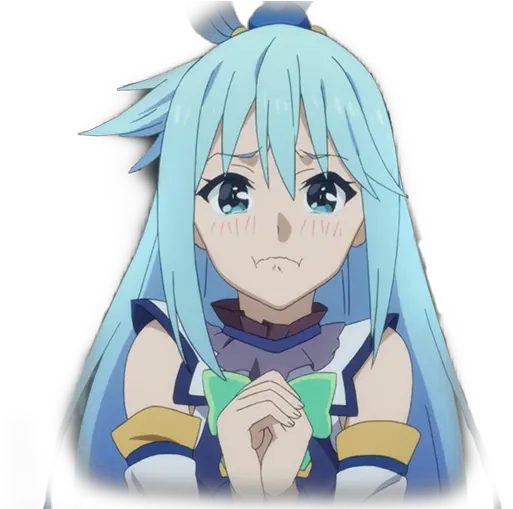 Crying Aqua Team Fortress 2 Sprays Aqua Konosuba Png Tf2 Transparent Spray