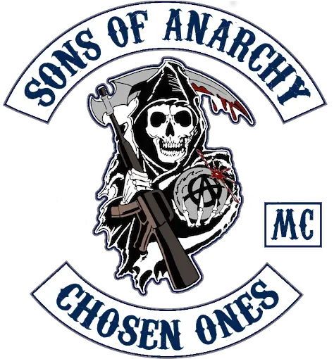 Sons Of Anarchy Emblem Or Grim Bastards Sons Of Anarchy Png Anarchy Logo