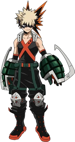 Katsuki Bakugo Full Body Hero Costume Katsuki Bakugo Png Bakugo Png