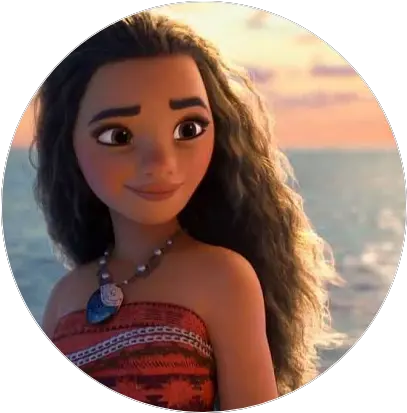 Moana Sticker By Debbie Salmaraz Tan Female Movie Characters Png Moana Transparent