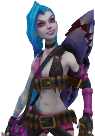 Jinxabilities League Of Legends Wiki Fandom Jinx Lol Png League Of Legends Transparent