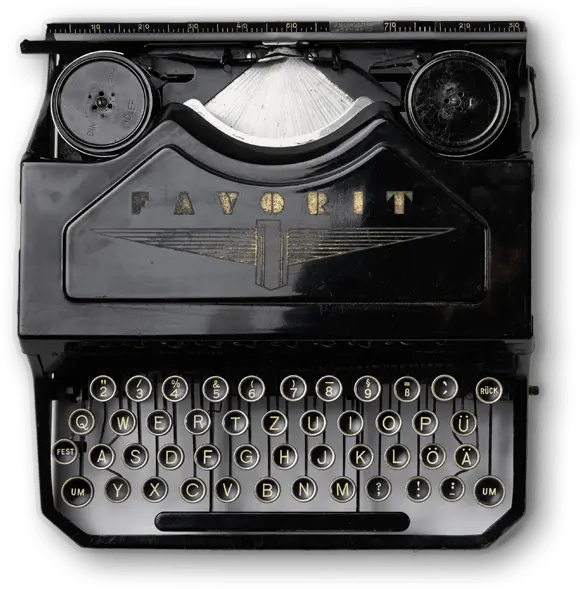 Old Typewriter Typewriter Thesis Png Typewriter Png