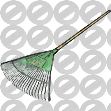 Leaf Rake Picture For Classroom Makeup Mirror Png Rake Png