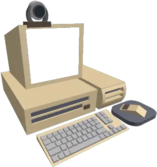 Old Computer Roblox Personal Computer Png Old Computer Png