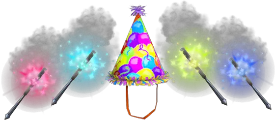 11th Anniversary Wizard101 Free Online Game Party Hat Png New Years Party Hat Png