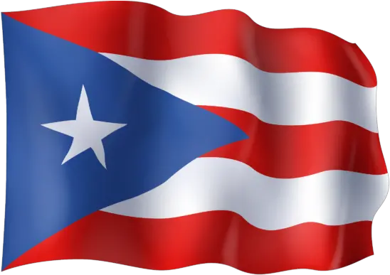 Waving Flag Of Puerto Rico Puerto Rico Transparent Flag Png Waving Flag Png