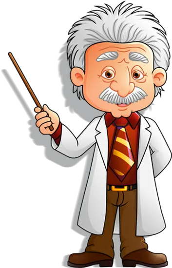 Cartoon Einstein Teacher Png Image Einstein Cartoon Png Teacher Png