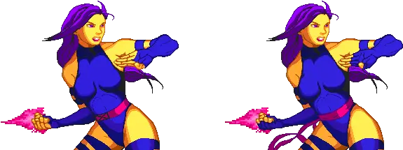 Marvel Vs Capcom 2 Psylocke Sprites Psylocke Marvel Vs Capcom Sprite Png Marvel Vs Capcom Png