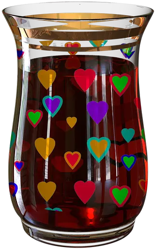 A Glass Of Tea Transparent Vase Png Glass Transparent Background