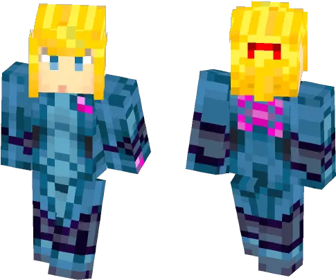 Download Samus Aran Zero Mission Suit Minecraft Skin For Flash Justice League Minecraft Skin Png Zero Suit Samus Png