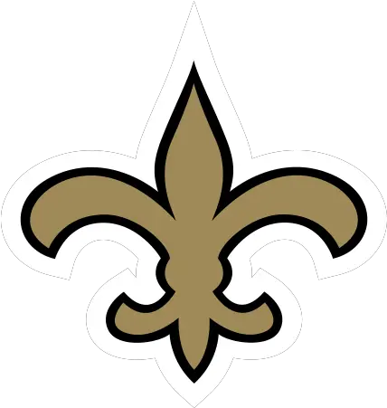 Gold And Black Saints Fleur De Lis Ics Saints Bellevue Ohio Png Fleur De Lis Png