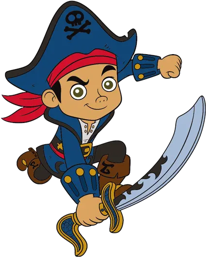 Download Hd Disney Clipart Captain Captain Jake And The Captain Jake And The Neverland Pirates Characters Png Jake Png